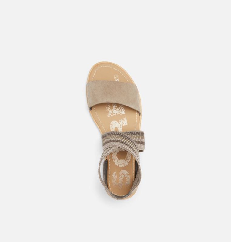 Sorel Dam Sandaler Brun - Ella™ Flat - XVG-601352
